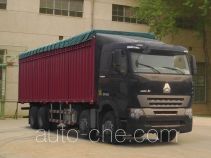 Sinotruk Howo ZZ5317CPYN4667P1H soft top box van truck