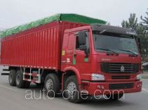 Sinotruk Howo ZZ5317XXBN3867C1 soft top box van truck