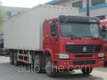 Sinotruk Howo ZZ5247XXYM3867C1 box van truck