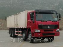 Sinotruk Howo ZZ5317XXYM4667AX box van truck